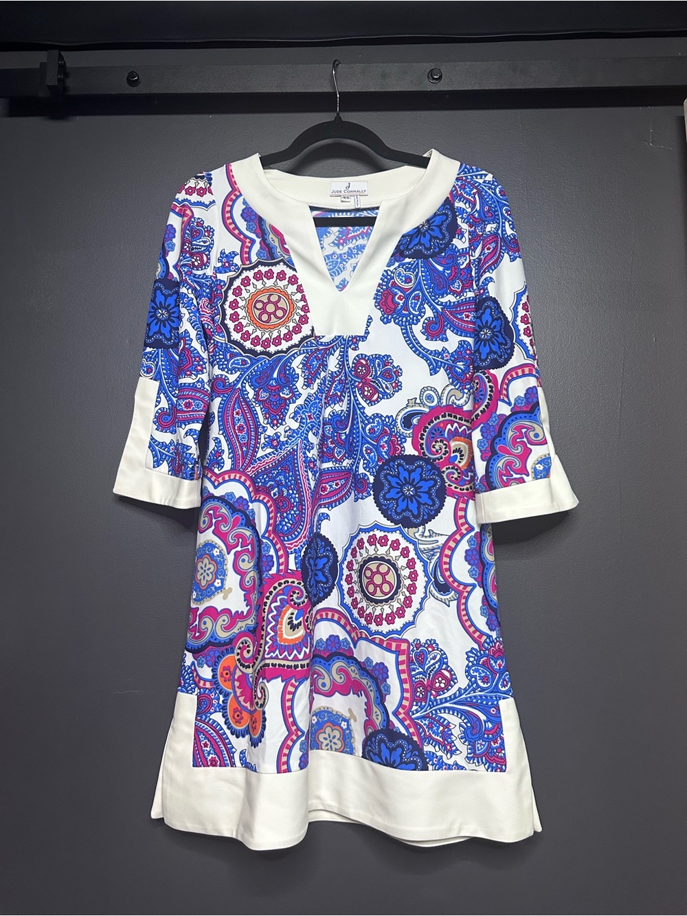 NWOT Jude Connally Holly Tunic Dress Paisley Print XS